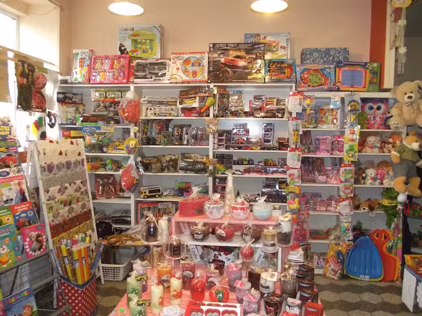 Artbis- Artykuły, materiały biurowe, sklep z zabawkami, napełnianie balonów helem