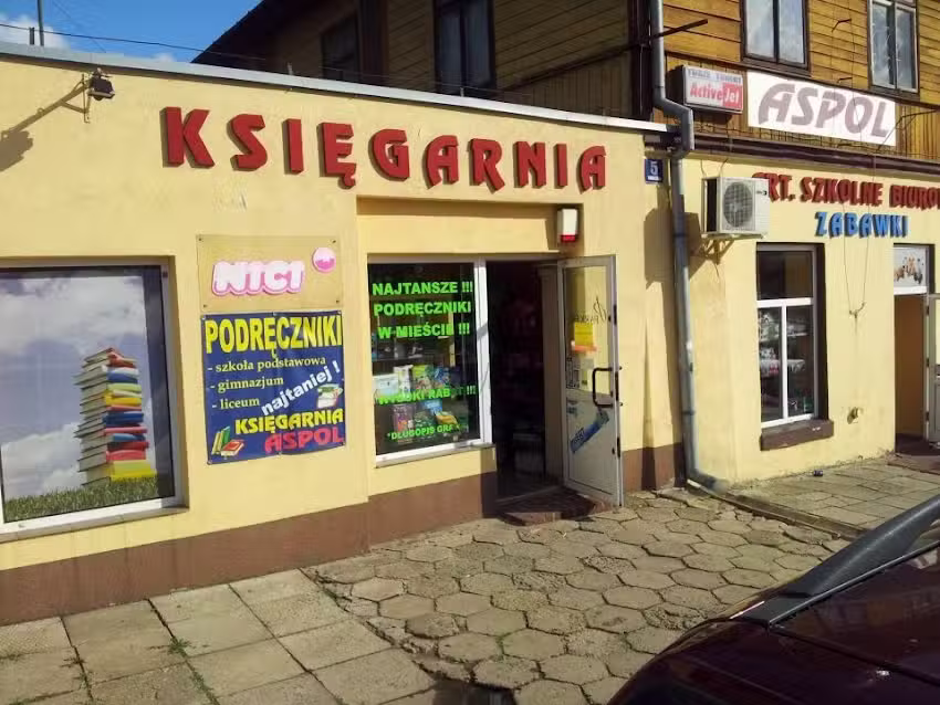 ASPOL Księgarnia, Zabawki, art. Szkolne i Biurowe