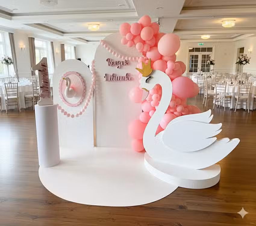 enikma ścianki balonowe dekoracje