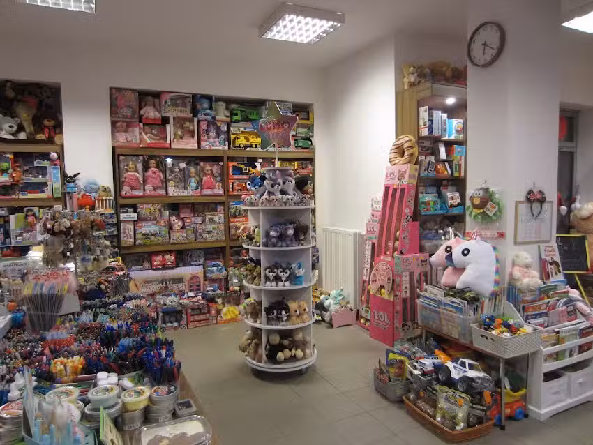 Misiek Sklep z zabawkami, artykuły papiernicze. Szczepańska Katarzyna