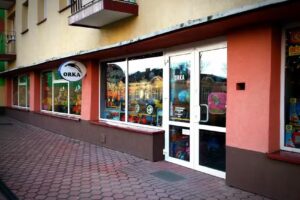 Orka. Artykuły dziecięce zabawki ,papiernicze biurowe art.zoologiczno-wędkarskie